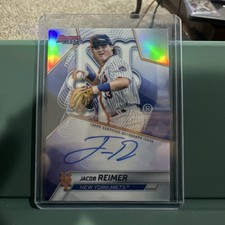 2025 Topps Bowman's Best Jacob Reimer #B25-JR Mets AUTO REF Best of 2025