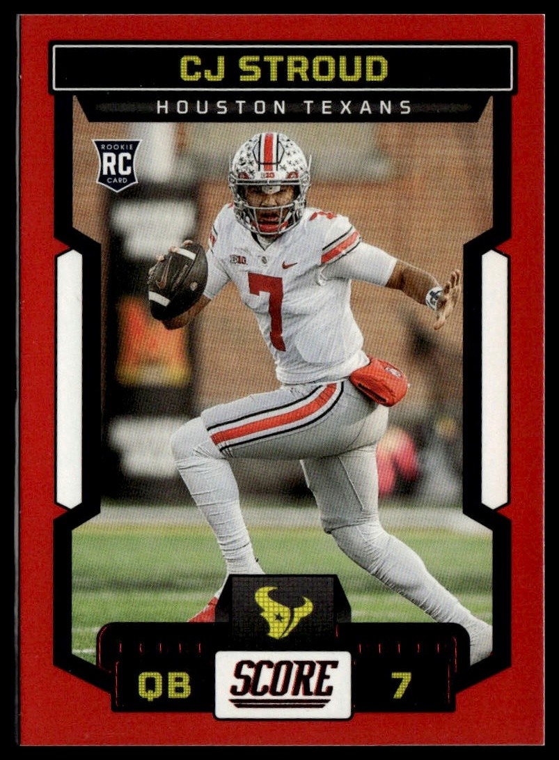 2023 Score #302 C.J. Stroud Red RC