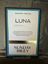 Sunday Riley Luna Sleeping Night Oil biggest Sz1.18fl New Original Sealed Box