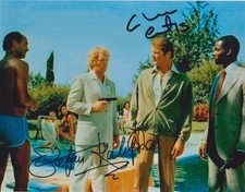 STEFAN KALIPHA & CLIVE CURTIS  DOUBLE SIGNED CAST 007 JAMES BOND AUTOGRAPH FYEO