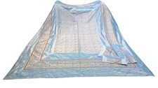 Indian Embroidered Bedspread, Bedding Bed Cover Set, Silk Bedsheet Home Decor