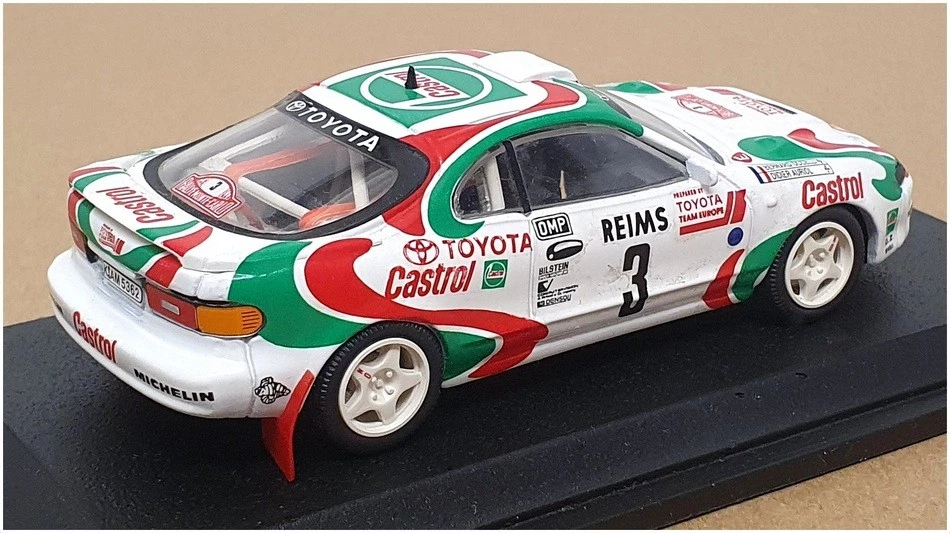 Trofeu escala 1/43 049 - Toyota Celica 4X4 Castrol #3 1st M. Carlo 1993 Foto 2 de 4