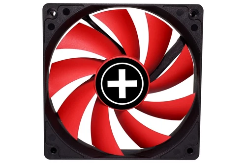 Xilence XPF120.R 120mm Gehäuselüfter, 3PIN, rot/schwarz