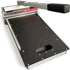 Heavy Duty Laminate/Vinyl Plank Cutter 13"; Instant 15/30/45 Angles to Cut La...