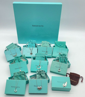Auth Tiffany&Co.SV925 Necklace/Bracelet Accessories Set10 W/Box/Bag TF010035