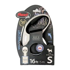 NEW Flexi Retractable Dog Leash TAPE 16 Ft Small UP TO 33 LB COMFORT S