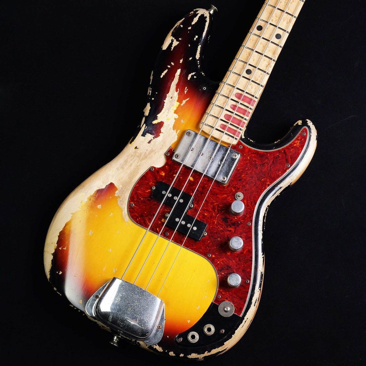 ベース Fender Custom Shop 1968 Jazz Bass Relic Fender Custom Shop 1968 Precision Bass Relic Custom Used Electric