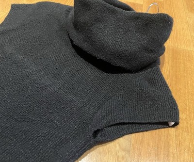 Boutique | Rollkragen-Pullunder | schwarz | S/M