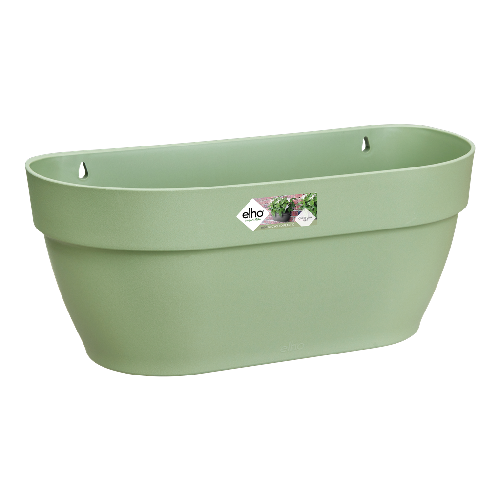 vibia campana wall basket 35cm pistache green elho