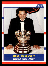1990-91 Score Canadian Rick Meagher #359 St. Louis Blues NHL Hockey Selke Trophy
