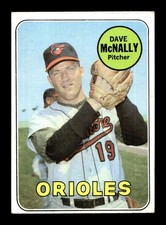 1969 Topps #340 Dave McNally Orioles EX+ *e5