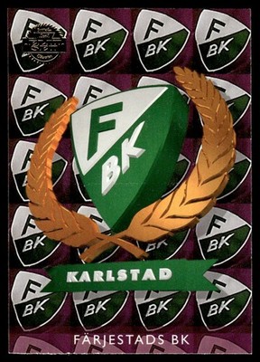 1995-96 Leaf Elit Set Sweden Färjestad Klubbemblem #37
