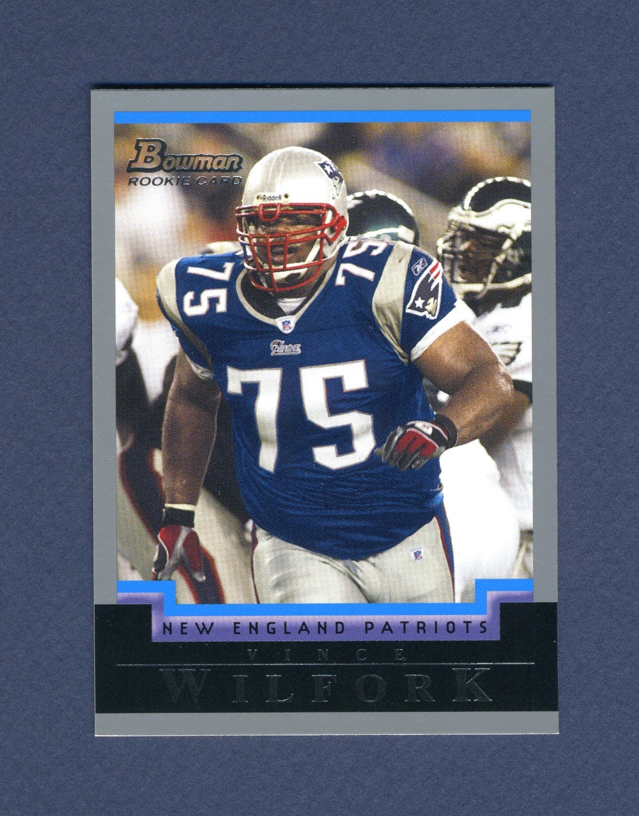 Vince Wilfork Rookie Card (RC): 2004 Bowman #144