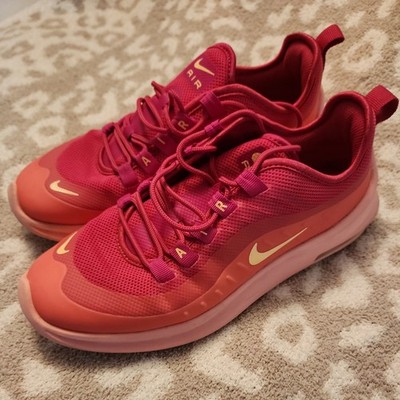 Nike Women's Air Max Axis Rush Pink/Melon Tint Sneakers - Size 8 AA2168-601