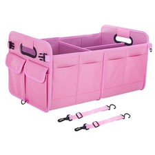 Trunk Organizer For Suv  Sedan,Car Organizers and Storage, L-75L Pink