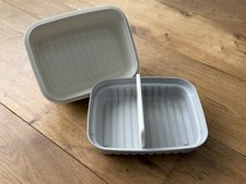 Vintage 1980s Retro Plastic Cracker Container |  Tupperware