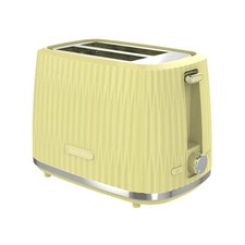 Russell Hobbs Eden 2 Slice 800W Toaster with 6 Browning Settings,High Lift-Lemon