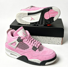 Jordan 4 Orchid Retro Mid Top Basketball Shoes Men's  Women's Shoes
