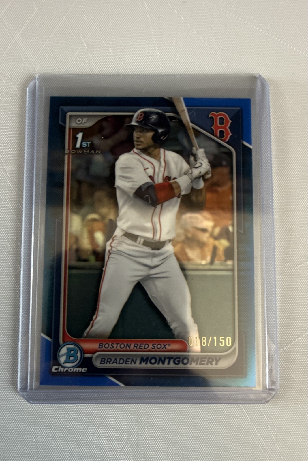 2024 Bowman Draft - Chrome Braden Montgomery #BDC-58 Blue Refractor /150 (RC)