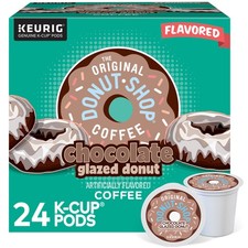 The Original Donut Shop Café Chocolate Esmaltado Donut K-Cups, 24 unidades