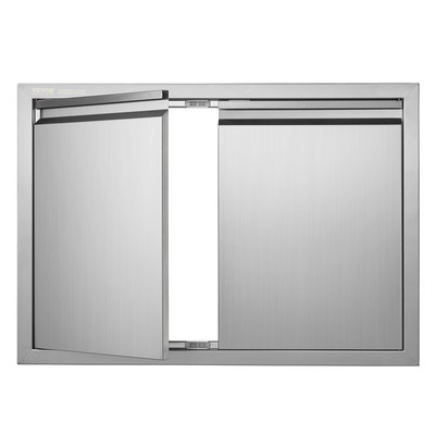 VEVOR 30x21 Inch BBQ Island Access Door Outdoor Kitchen Door Stainless Steel