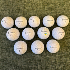 TaylorMade TP5/TP5X mix Tour Preferred 5-Piece Urethane Golf Balls x12