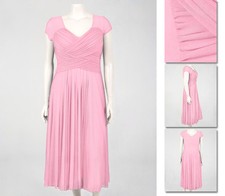NEW Zaftique ENCHANTED MESH Dress PINK 1Z 2Z / Womens 16 18 20 / XL 1X 2X