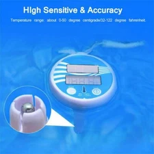 New Wireless Swimming Pool Thermometer Digital Floating Pool & Spa Thermometer