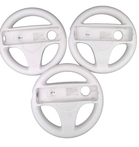 3 x Nintendo Wii Zubehör: Wii Wheel - Racing Lenkrad z.B. für Mario Kart