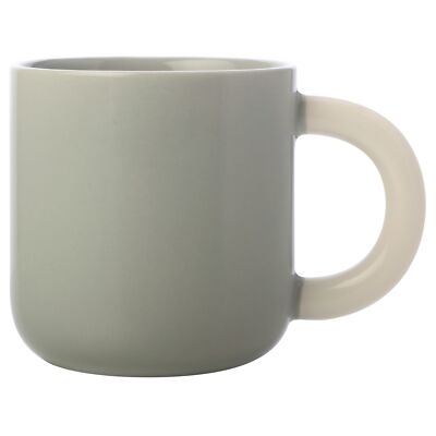 Becher, Tasse Sherbet grau H. 9cm für 370ml aus Porzellan Maxwell & Williams