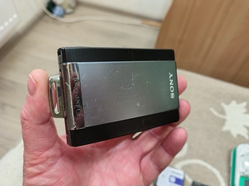 Sony Cyber-shot DSC-T300 10,1 megapixel fotocamera digitale - nero perfettamente funzionante ottime condizioni - Foto 2 di 15