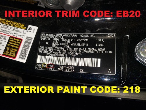 20 21 22 23 HIGHLANDER Right Quarter Molding ONLY - Picture 2 of 4
