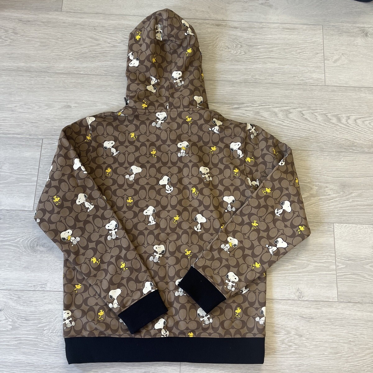 COACH X Peanuts CE545 Snoopy Woodstock Hoodie NWT Medium