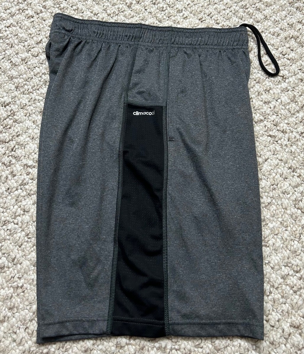 adidas Men's ClimaCool Basketball Training Shorts Gray