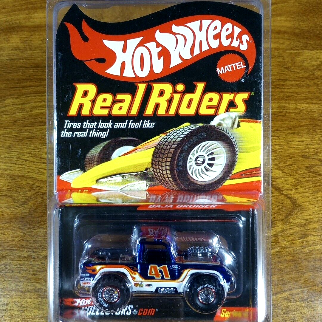 Hot Wheels RLC Real Riders Baja Bruiser 9940/10000 Blue Race Team