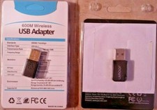 600Mbps Wireless USB Adapter, Dual Band 2.4Ghz / 5.8Ghz  joowin 1300MBPS MIN Ad