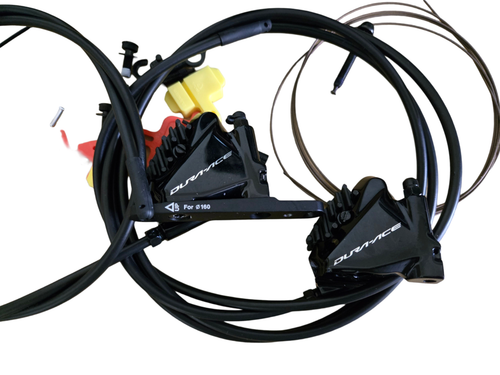 SHIMANO Dura-Ace ST-9120 2x11s L+R Shift Hydraulic Disc Brake Levers & calipers - Picture 13 of 13
