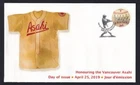 Canada 2019 limited edition FDC Asahi Baseball Team, booklet single sc#3178