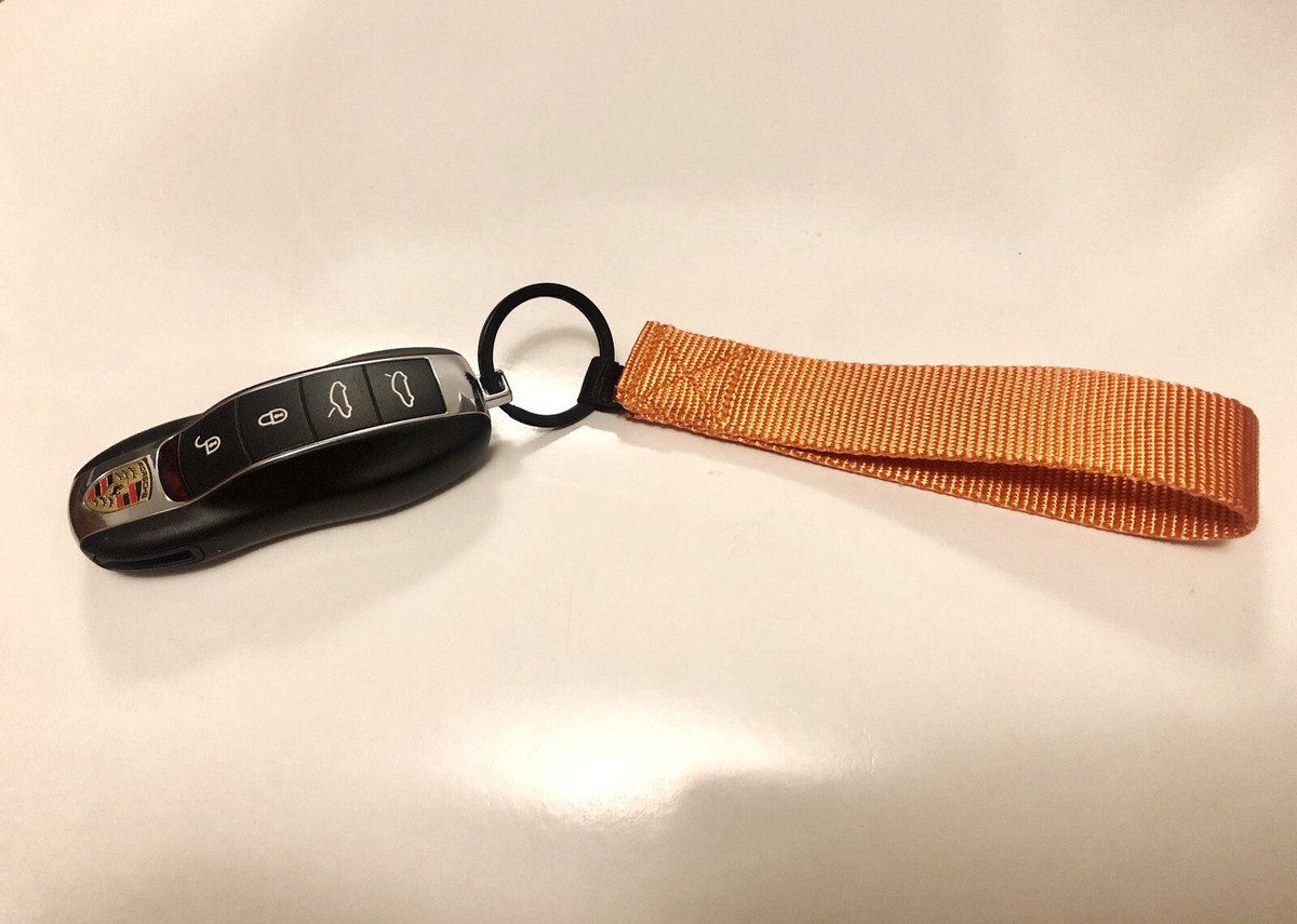Porsche 911 GT3 RS Door Pull keychain ORANGE 997 991 Macan Cayman