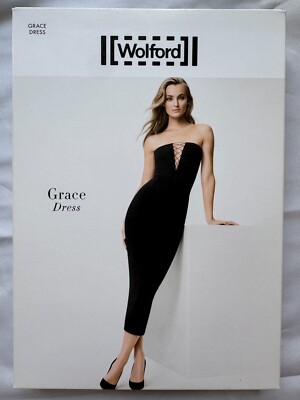 wolford black dress Wolford Fatal Draping Dress in Black