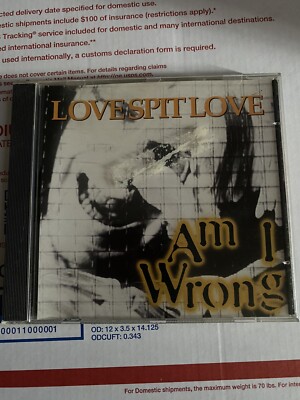 Am I Wrong by Love Spit Love (CD, Remainder, Single, 1994, Imago)