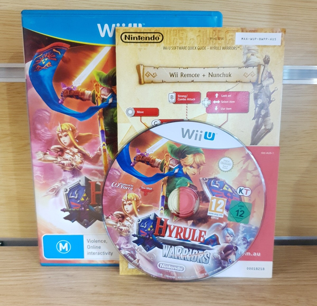 Hyrule Warriors Nintendo Wii U Game | eBay Australia