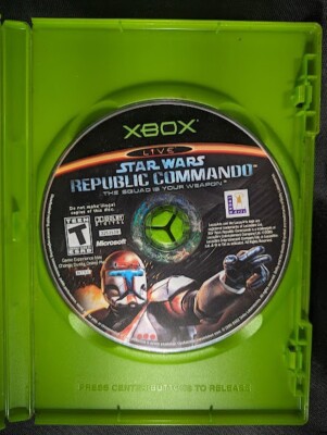 Star Wars: Republic Commando (Microsoft Xbox, 2005) DISC ONLY