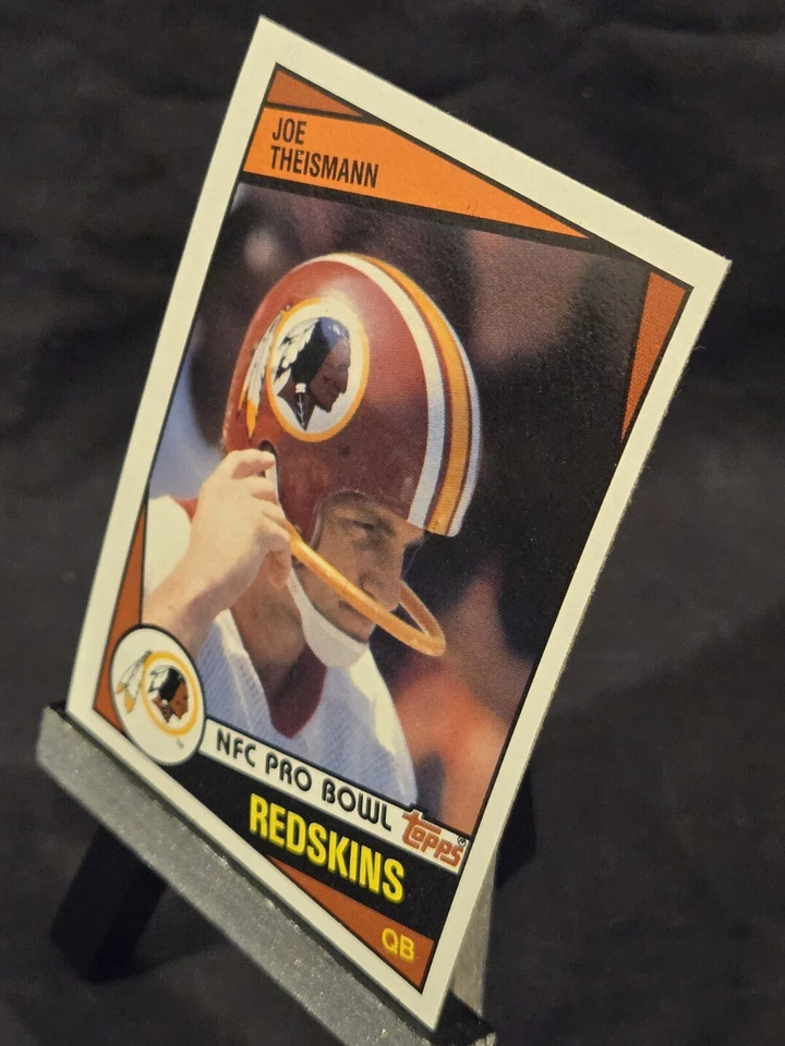 1984 Topps - #390 Joe Theismann - Image 2 of 3