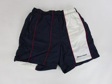 Tommy Hilfiger Men's Blue Embroidered Swim Trunks Shorts Size Medium Vintage Y2K