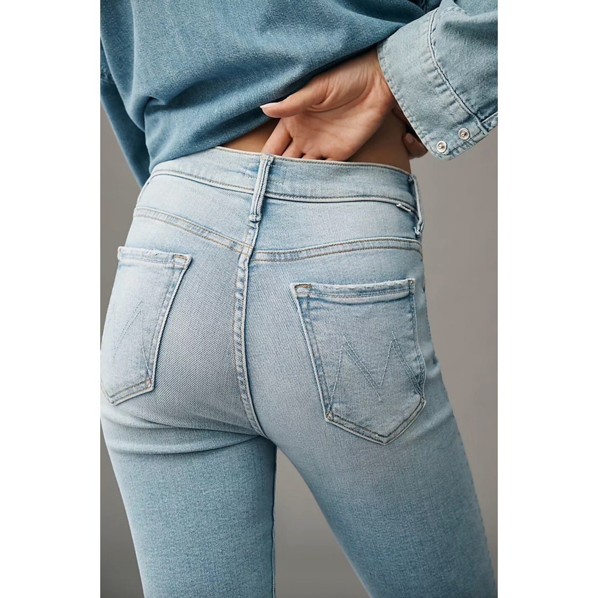 MOTHER INSIDER CROP STEP FRAY サイズ24 The Insider Crop Step Fray - Off Limits | MOTHER DENIM