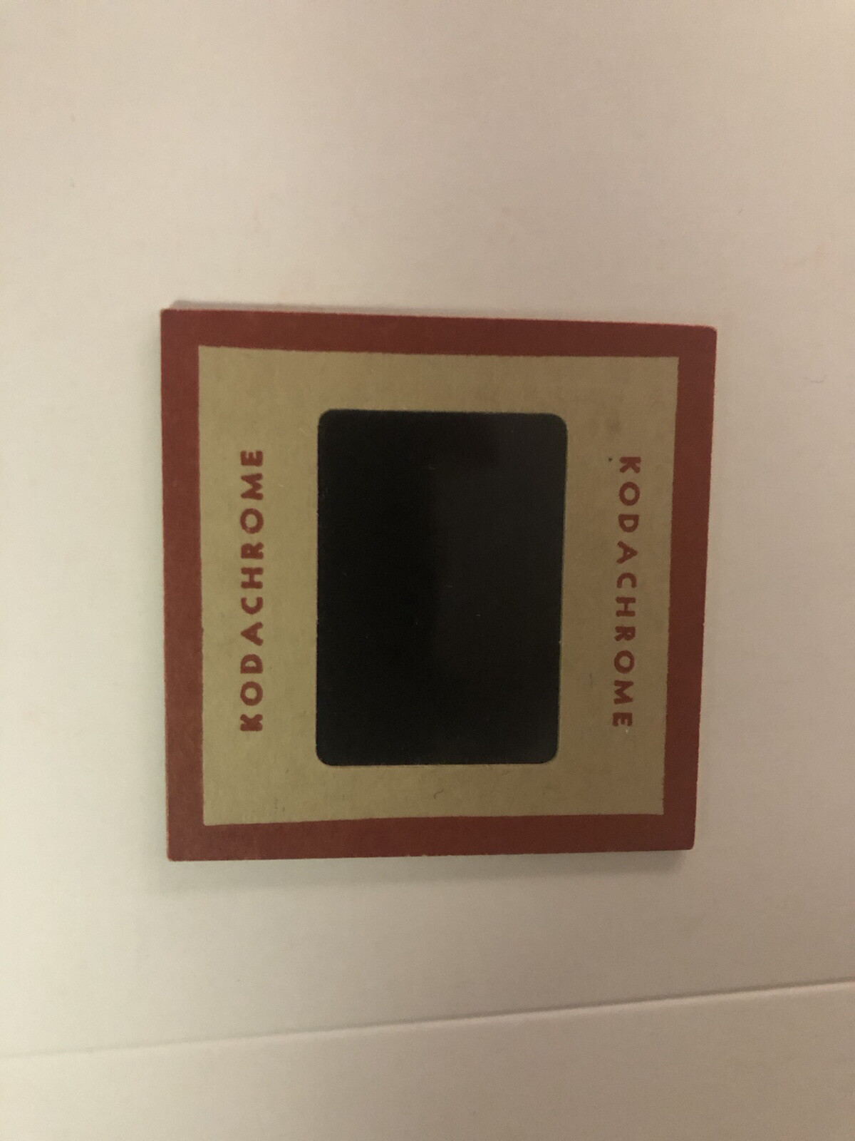 FILA Barca a remi gialle canale fiume anni 40 35mm scivolo bordo rosso Kodachrome