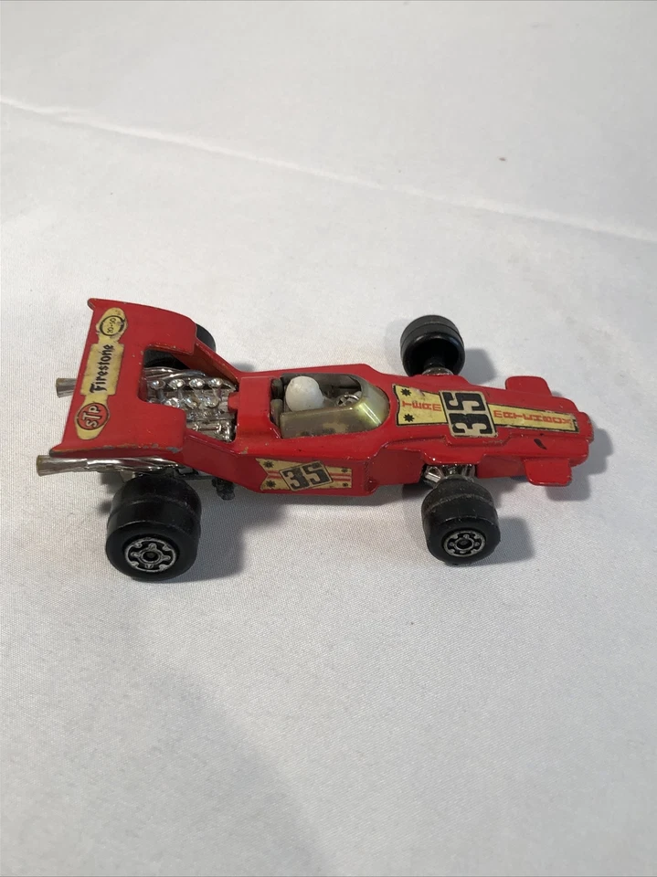 Vintage  Matchbox Speed Kings Red  1971 K-35 Formula 1 Indy Racer - Image 4 of 4