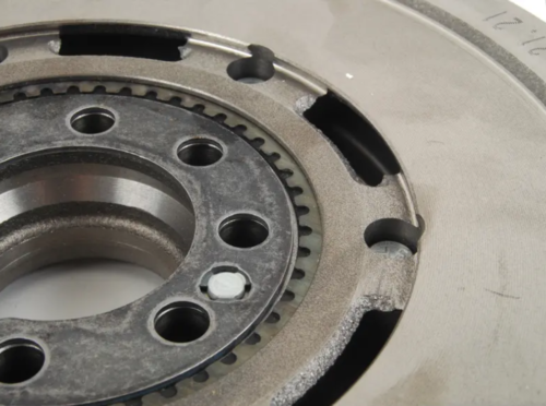 MINI CABRIO R52 Twin Mass Flywheel 21207532057 NEW GENUINE - Picture 2 of 4