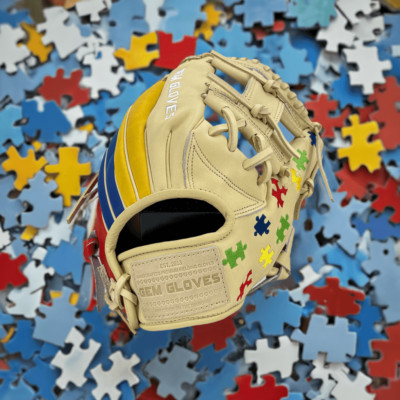 Gem Gloves Baseball Fielding Glove - GEM041 Autism Awareness | eBay